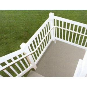 Alloy 6063 - T5 aluminum hand railings for stairs , aluminum porch railing