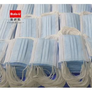 China Type II 3 Layer Medical Face Mask Disposable Folding MDR Medical Device 50Pcs/Box supplier