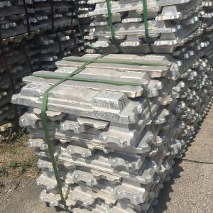 China Aluminum Alloy Ingot ADC12 99.7% A7 Grade For Building supplier