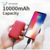 China Mini Power Bank 10000mAh External Battery Charger Portable Charger Dual USB Powerbank wholesale