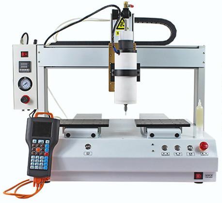 XHL-D441puh three Axis glue dispenser machine 3axis 2Ypuh heating Pimpled rubber glue dispensing machine