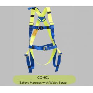 ISO9001 Body Harness Fall Protection , Construction Fall Protection Harness
