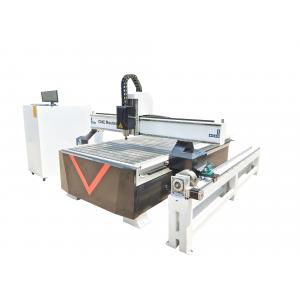 China Rotary Wood CNC Milling Machine Woodworking Wood Carving CNC Machine Four Axis supplier