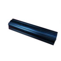 China Black Anodize Oxidation Extruded Aluminum Profiles for LED Light , Tolerance 0.02mm - 0.1mm on sale