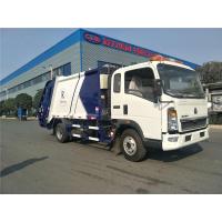 China 5 Or 8 Tons Garbage Waste Compactor HOWO 4x2 140HP 8m³ / Collector Trucks on sale