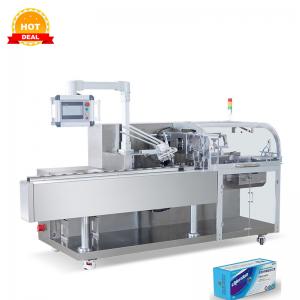 Ampoule Vials Glass Plastic Bottle Automatic Carton  Packaging Cartoning Machine