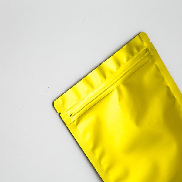 13 X 18 11 X 6 10 X 12 Gold Resealable Aluminum Foil Ziplock Bag Metallized Coffee Snack