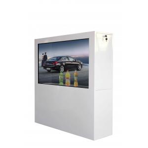 Free Standing Touch Transparent LCD Screen Showcase Video Player Box Digital Signage