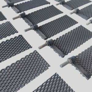 China Ruthenium Based MMO Coated Titanium Anode For Seawater Electrolysis wholesale