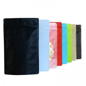 Printing customized aluminum foil seal zip lock plastic bag for coffee/tea