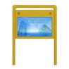 China OEM/ODM outdoor floor standing lcd advertising touch screen kiosk Horizontal ALL-In-One Query Machine   wholesale