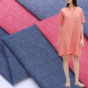 China 110gsm-160gsm Oxford Woven Fabric 40s 30s Yarn Dyed Shirt Fabric supplier