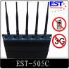 China Power Adjustable Cell Phone Signal Jammer With GSM 930-960MHz DCS 1805-1980MHz wholesale