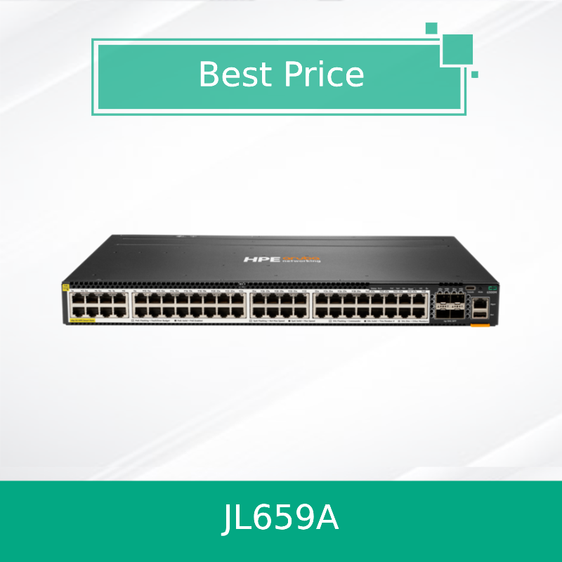China Hpe Aruba Networking Cx 6300m 48 puertos Hpe Smart Rate 1/2.5/5gbe Poe y 4 puertos SFP56 Switch (JL659A) supplier