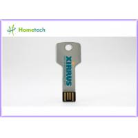 China Waterproof Aluminium Key USB 2.0 U Disk / Key USB Memory Stick 4GB 8GB 16GB on sale