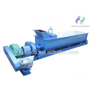 China Large Capacity Double Shaft Mixer Machine For Clay Cement Concrete supplier