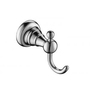 Bath Towel Robe Hook / Hotel Wall Mounted Towel Hooks Chrome Durable