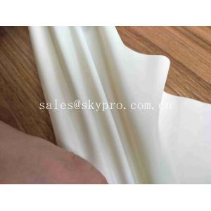 China Smooth Finish No Backing Elasticity Latex Sheet Natural Rubber Sheet For Clothing supplier