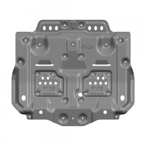 China Aluminum Alloy Land Rover Defender Skid Plate for Toyota Land Cruiser HD 101 2001 Model supplier