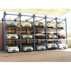 4 Columns Floors Stacker Parking Lift 2500kg Multi Level Parking System