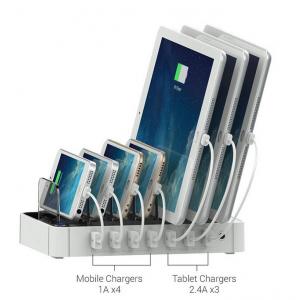China Fast Charging multi port USB phone charger 7 Ports Station Dock Stand Holder For iPhone X 8 7 6 6S 5 Samsung xiaomi redm supplier