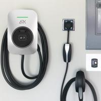 China Ac App Control Car Charger Station Wallbox Ev Charger 7kw 32A on sale