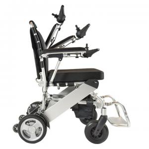 China Handicapped Travel Lightweight Folding Electric Wheelchair supplier