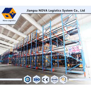 China Semi Automatic Pallet Shuttle System With Battery Operated Motor Drive wholesale