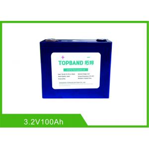 China 100Ah 3.2V Lifepo4 Lithium Rechargeable Battery Cell Long Warranty Low Self Discharge Rate supplier