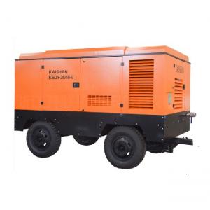 China 18 Bar Portable Screw Compressor 132KW 700CFM Electric Two Stage Compression supplier