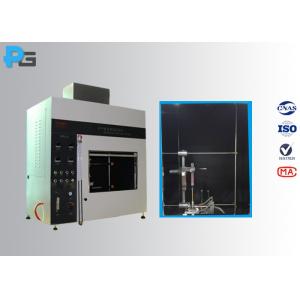 Vertical / Horizontal Flame Apparatus Lab Testing Equipment 5V / HB/ V-0/1/2 UL94