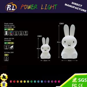 China Home Decoration LED Table Lamp LED Miffy Rabbit Lamp supplier