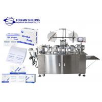 China Automatic Medical Alcohol Pad Making Machine Cotton For Disinfection on sale