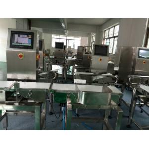 China High Precision Conveyor Weight Checker Machine For Sorting / Weighing supplier