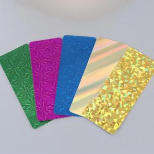 Waterproof Resistance Holographic Paper Roll Customized Printing Tear Resistant