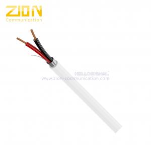 China Security Alarm Cable Shielded 2 Cores Stranded Copper Conductor for Access Control supplier