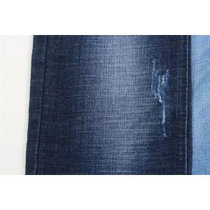 10.3 Oz Stretch Denim Fabric Crosshatch Custom Medium Thick Jeans Fabric