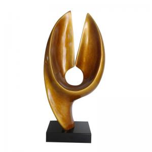 China Forged  Decorative Metal Sculptures Abstract Contemporary Outdoor Metal Sculpture supplier