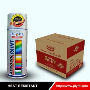 Pintura de alta temperatura exterior da resistência da pintura preta resistente ao calor