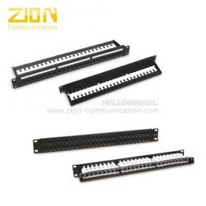 China Patch Panel 19inch, 48 ports blank 1U Rackmount , Date Center Accessories , from China Manufacturer - Zion Communiation supplier