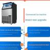 China 50Hz de frecuencia Mini Ice Maker para negocios Dos métodos de entrada de agua y producción de hielo wholesale
