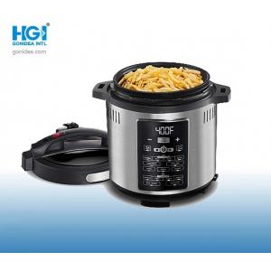 China 2 In 1 Nonstick Electric Pressure Cooker With Fryer Commercial Cooking Appliances supplier