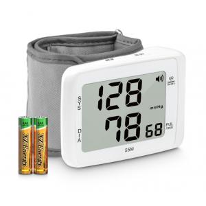 12.5cm - 20cm Medical BP Monitor , 290mmHg Automatic Wrist Blood Pressure Monitor