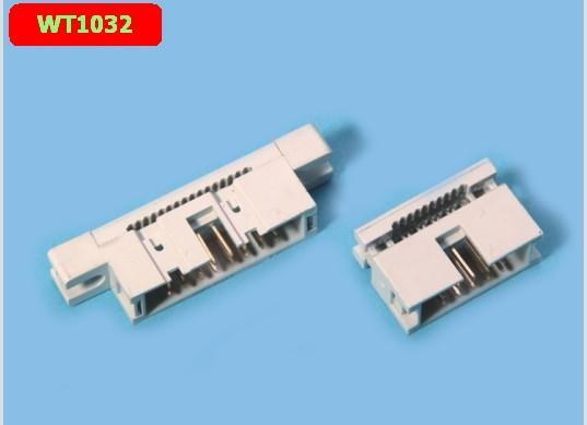 Oem 2.54 Mm Female Header Simple Idc Insulation Displacement Connector