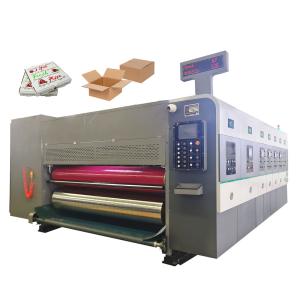 China 全自動フレキソ段ボール箱印刷機 4色プリンター スロッター ダイカッター機 wholesale