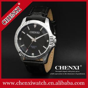 China L050A10 Stainless Steel Watches Men Fashion Vogue Ladies Wach Mens Watches Western Watches Genuine Leather Watch supplier