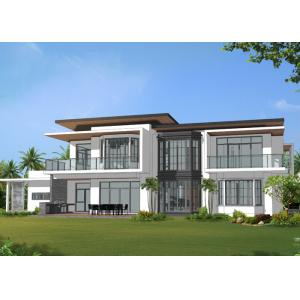 Light Gauge Steel Frame House Prefabricated Multi Family Homes for Real Estate Develop