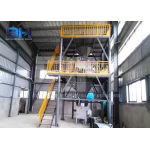 China Station Type Premixed / Dry Mortar Production Line Capacity 15 - 30 T/H supplier