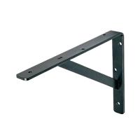 China Black Wood Shelf Bracket Pattern with Customized Single-side Bracket and Structure on sale