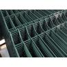 China 6 Gauge, 2-inch x 6 inches,1.8 m x 2.4 m, Three peaks curved welded wire mesh fence panel wholesale